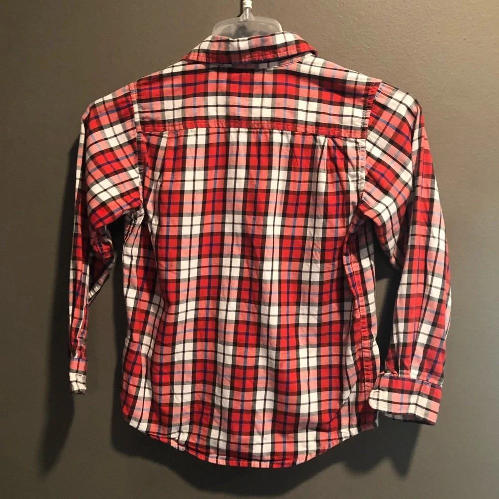 The Children’s Place Plaid Flannel Shirt M(7-8)